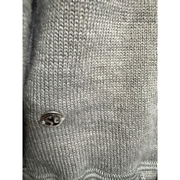 Lululemon Women's Rise & Move Zip Up Hoodie Heathered Silver Drop Size Small - Picture 6 of 9